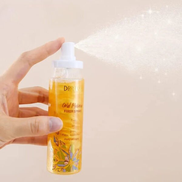 Dr.Rashel Lightweight & Moisturizing Gold Makeup Fixer Spray 100ml