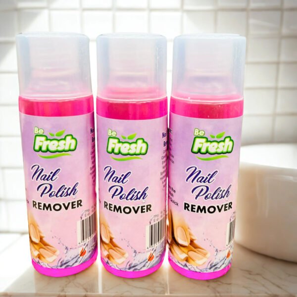 Be Fresh" nail polish remover