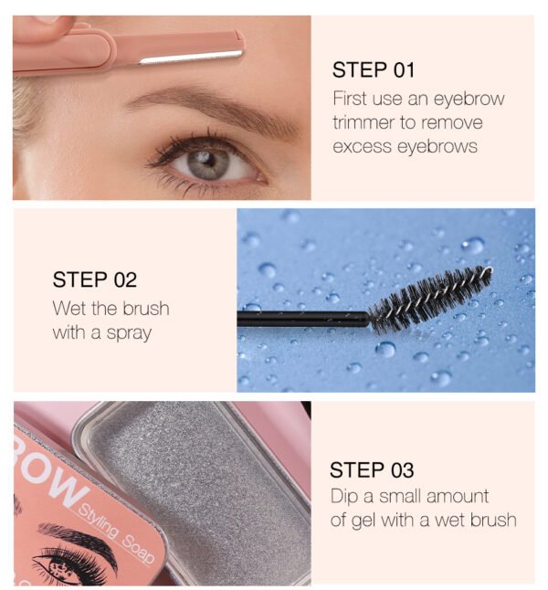 O.TWO.O EYEBROW STYLING SOAP 3 IN 1
