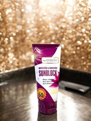 Emelie Whitening & Vanishing Sunblock SPF 60