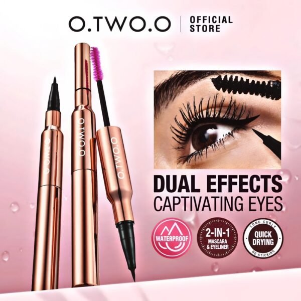 O.TWO.O 2-in-1 Charming Eye Eyeliner Mascara
