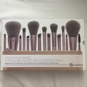 BH Cosmetics Lavish Elegance 15 Piece Brush Set with a bag