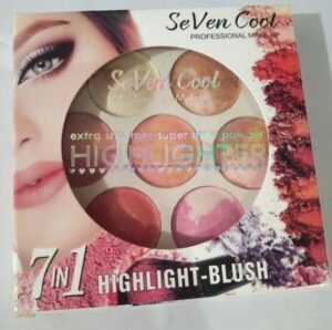Seven Cool 7 in 1 Highlight-Blush Palette