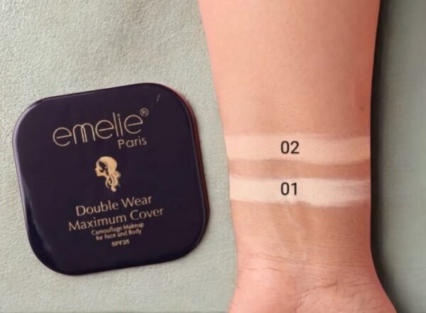 Emelie 2 in 1 Matte Pressed Powder