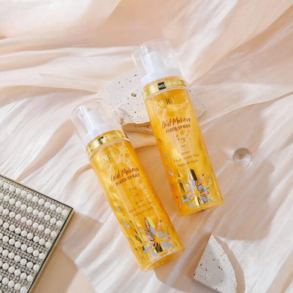 Dr.Rashel Lightweight & Moisturizing Gold Makeup Fixer Spray 100ml