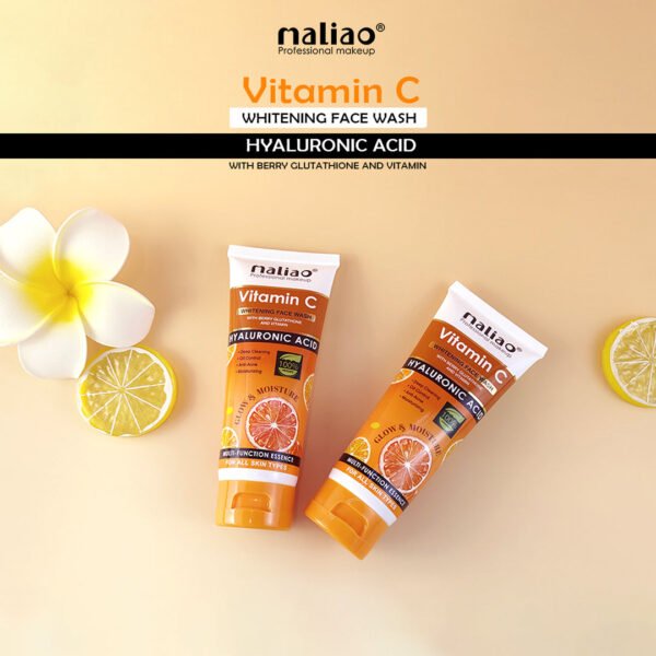Maliao Vitamin C Whitening Face Wash with Berry Glutathione & Hyaluronic Acid