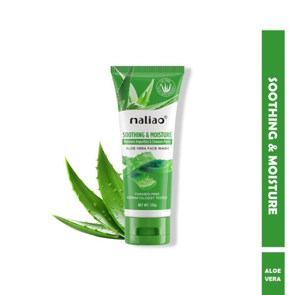 Maliao Soothing Aloe Vera Face Wash - Removes Impurities & Cleanses Pores
