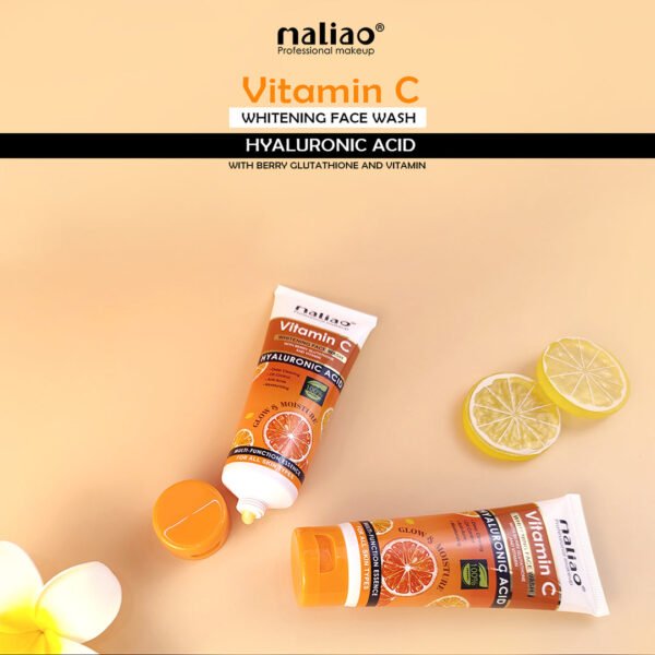 Maliao Vitamin C Whitening Face Wash with Berry Glutathione & Hyaluronic Acid