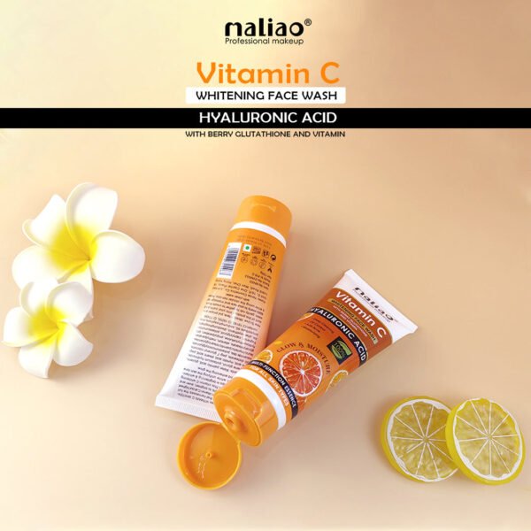 Maliao Vitamin C Whitening Face Wash with Berry Glutathione & Hyaluronic Acid