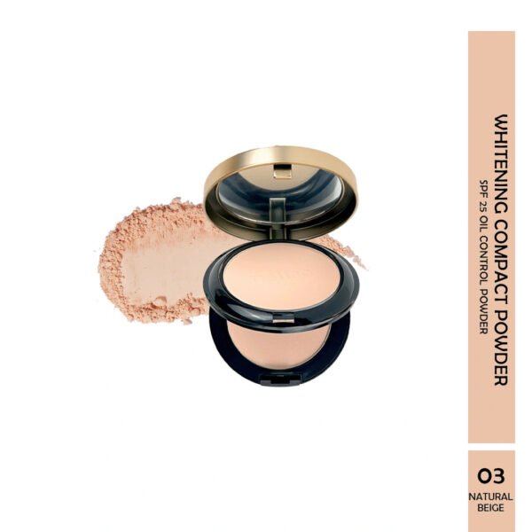 Maliao Whitening Oil-Free Long-Lasting Compact Powder - Flawless Matte Finish