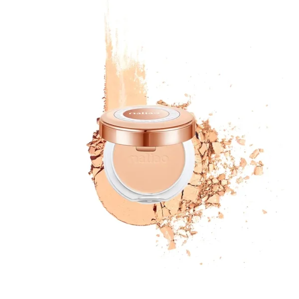 Maliao Silky Smooth Oil Control Compact Powder - 2-in-1 Formula for Perfect Coverage & All-Day Radiance