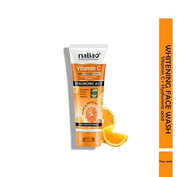 Maliao Vitamin C Whitening Face Wash with Berry Glutathione & Hyaluronic Acid