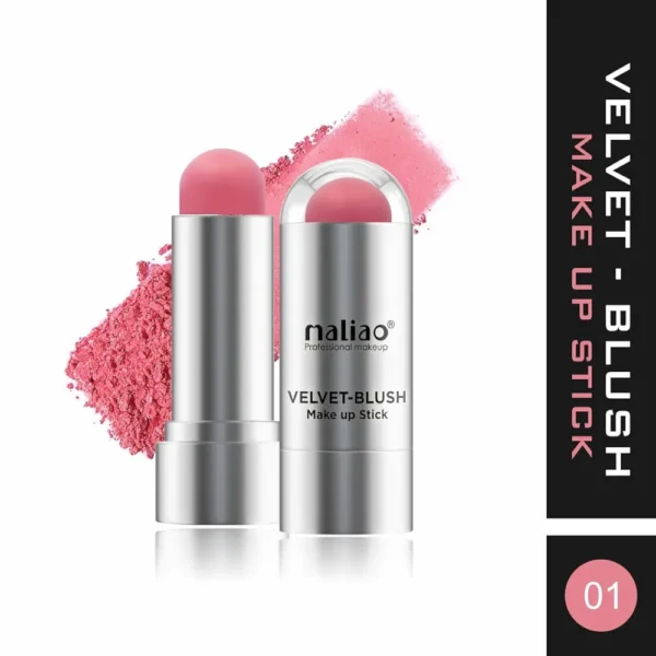 Maliao Velvet Blush Stick - Luxurious Flush for All Skin Types