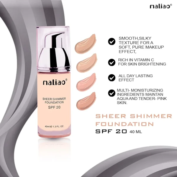 Maliao Sheer Shimmer Foundation SPF 20.