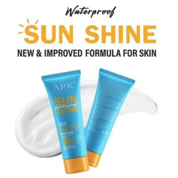APK Whitening Sunscreen Cream SPF 70+++