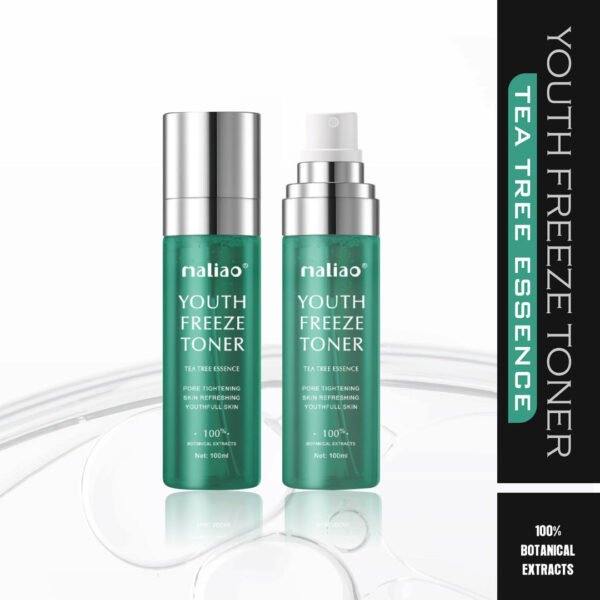 Maliao Youth Freeze Toner with Tea Tree Green - Refreshing and Clarifying Toner for Clear, Youthful Skin