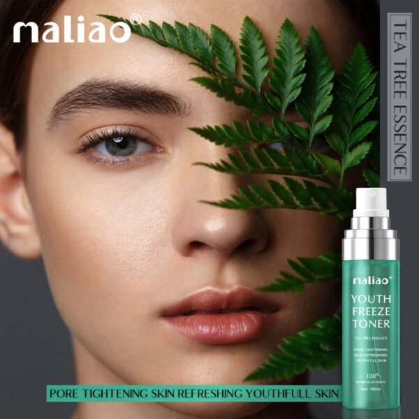 Maliao Youth Freeze Toner with Tea Tree Green - Refreshing and Clarifying Toner for Clear, Youthful Skin