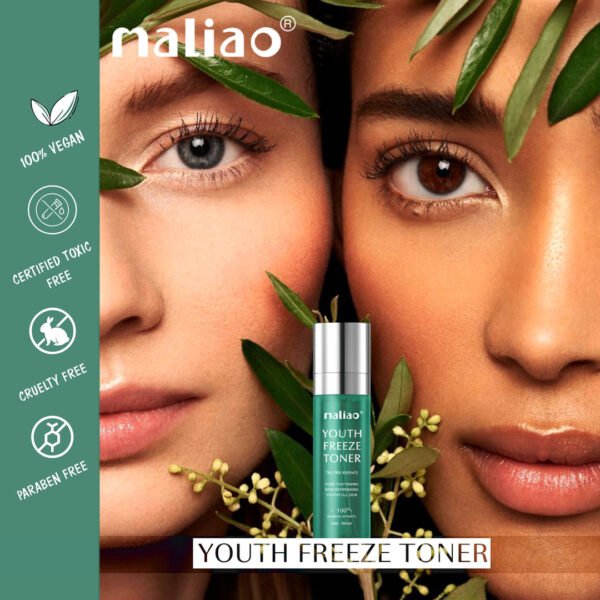 Maliao Youth Freeze Toner with Tea Tree Green - Refreshing and Clarifying Toner for Clear, Youthful Skin