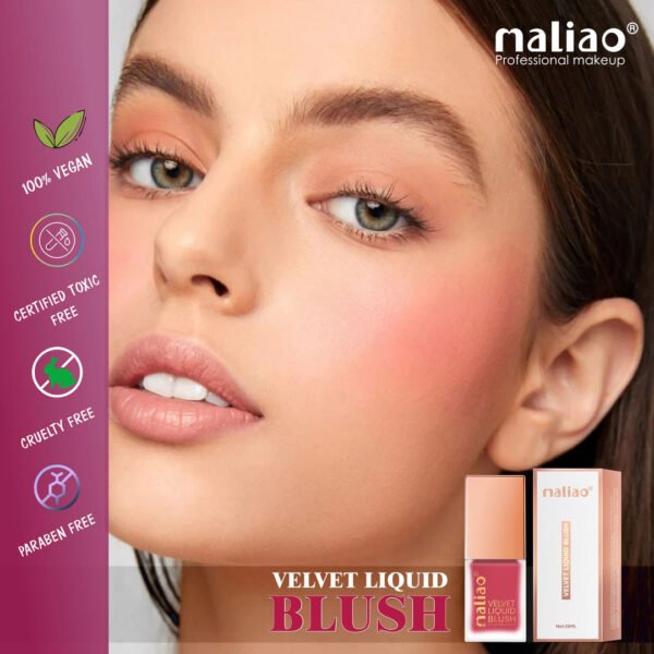 Maliao Velvet Liquid Blush.