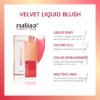 Maliao Velvet Liquid Blush.