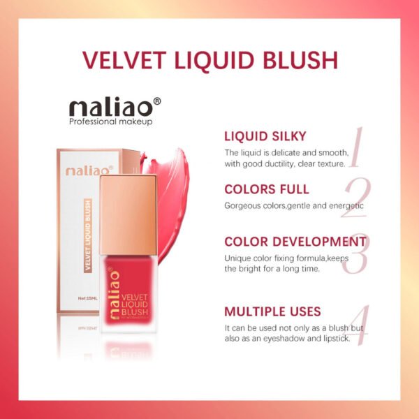 Maliao Velvet Liquid Blush.
