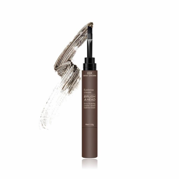 Maliao Double-Ended Eyebrow Cream Brush