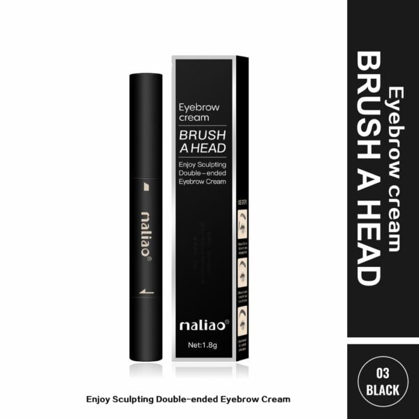 Maliao Double-Ended Eyebrow Cream Brush