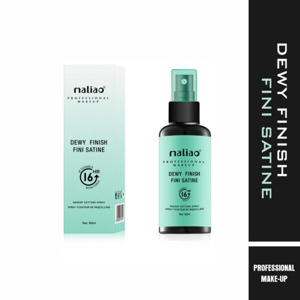 Maliao Dewy Finish Fini Satine Makeup Setting Spray - Seal Your Glamour with a Radiant Dewy Glow