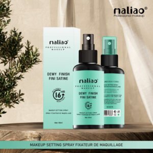 Maliao Dewy Finish Fini Satine Makeup Setting Spray - Seal Your Glamour with a Radiant Dewy Glow