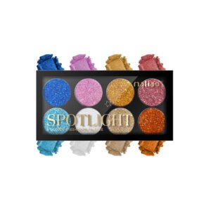 Maliao Spotlight 8 Colour Eyeshadow Palette - High Pigment, Long-Lasting Glitter Shades7