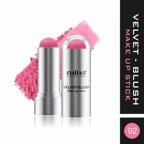 Maliao Velvet Blush Stick - Luxurious Flush for All Skin Types