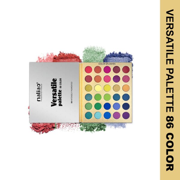 Maliao Versatile Eyeshadow Palette - 86 Intensely Pigmented Colors for Endless Looks