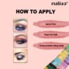 Maliao Terraced Palette - 56 Highly Pigmented Shades | Versatile Eyeshadow & Blush Palette