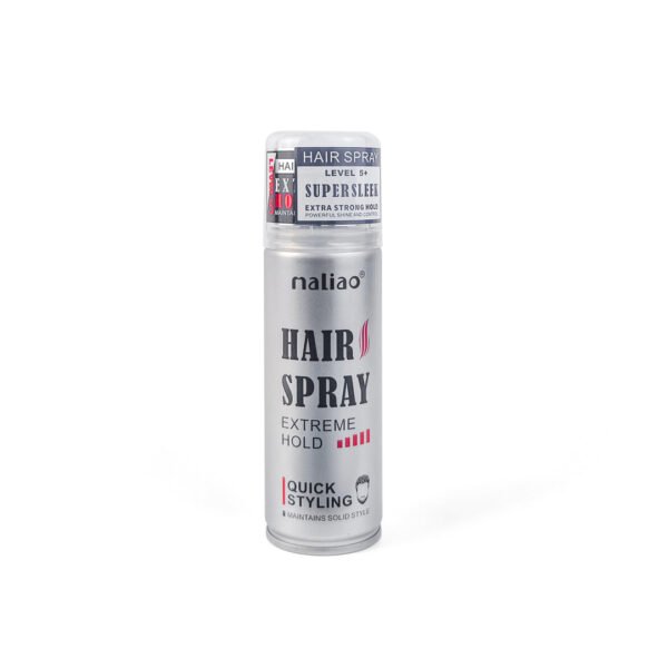 Maliao Extreme Hold Hairspray Level 5 – Long-Lasting Hair Fixative, Strong Hold for All-Day Style, Non-Greasy Formula