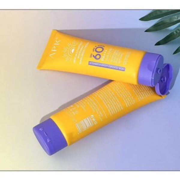 APK SPF 60 New Feather Light Formula PA+++ Whitening Sunscreen Cream Waterproof & Sweatproof UVA/UVB Protection