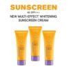 APK SPF 60 New Feather Light Formula PA+++ Whitening Sunscreen Cream Waterproof & Sweatproof UVA/UVB Protection