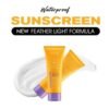 APK SPF 60 New Feather Light Formula PA+++ Whitening Sunscreen Cream Waterproof & Sweatproof UVA/UVB Protection