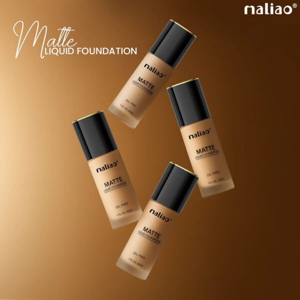 Maliao Matte Liquid Foundation Oil-Free - Effortless Perfection for a Shine-Free Finish