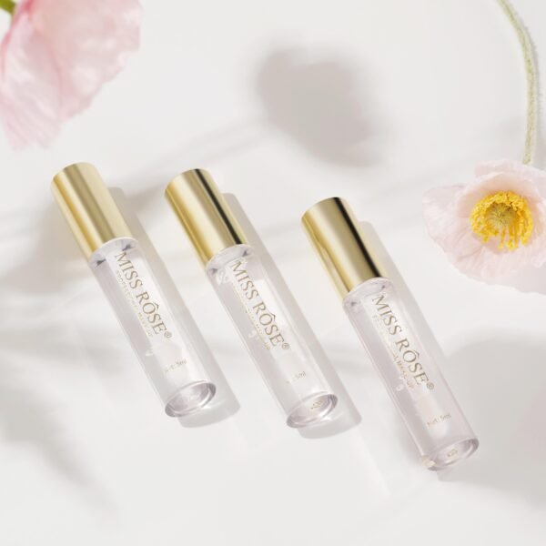 Miss Rose Transparent Lip Gloss – Hydrating & Glossy Finish