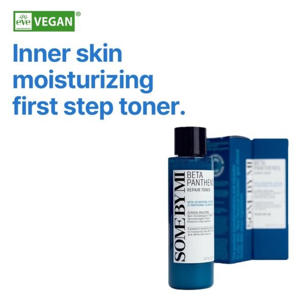 SomeByMi Beta Panthenol Repair Toner – Hydrating & Skin Repair Solution for Smooth Texture
