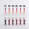 Miss Rose Crystal No Transfer 2in1 Lipstick Tint & Liquid Blusher 6pcs Set