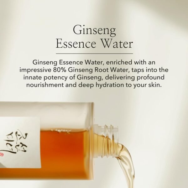 Beauty of Joseon Ginseng Essence Water Hydrating Face Toner for Dry, Dull Skin