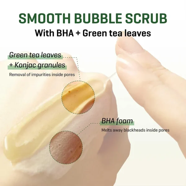 SOMEBYMI Bye Bye Blackhead 30 Days Miracle Green Tea Tox Bubble Cleanser – 120g