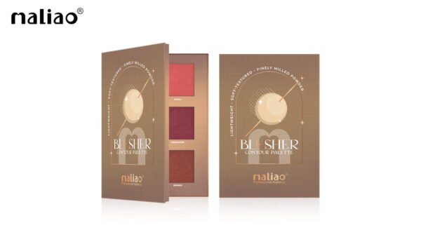 Maliao Blusher Contour Palette - Lightweight, Soft-Textured Powder