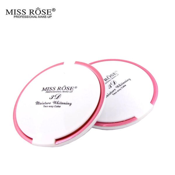 MISS ROSE 3D Contour Moisture Whiteing Two-way Pressed Powder Cake