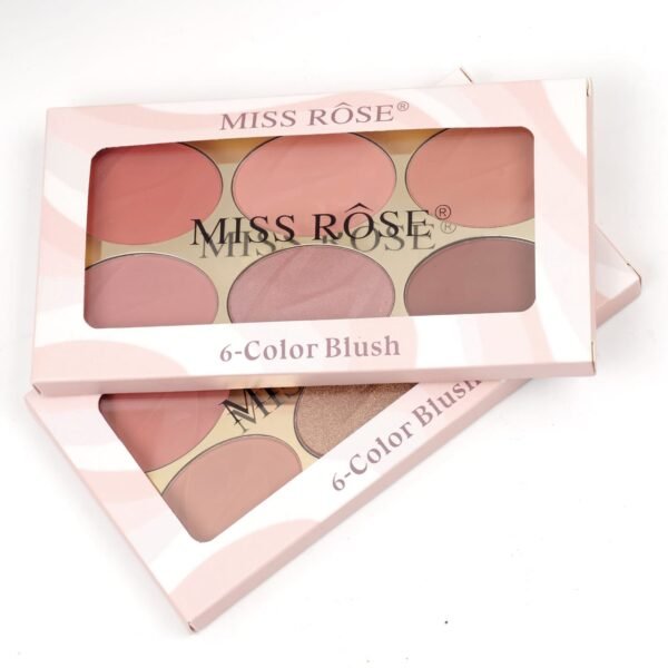Miss Rose 6 color blush
