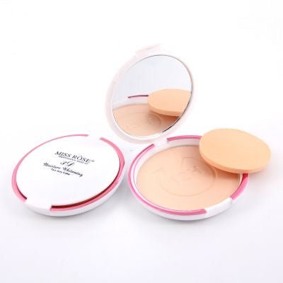 MISS ROSE 3D Contour Moisture Whiteing Two-way Pressed Powder Cake