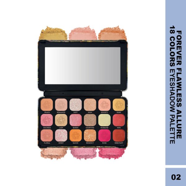 Maliao 18-Color Eyeshadow Palette – Blendable Matte & Shimmer Shades for Stunning Eye Makeup Looks – Highly Pigmented, Long-Lasting Eye Shadow Palette for All Skin Tones