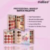 Maliao 44-Color Shadow Palette - Highlighter, Contour, Blusher, Eyebrow, and Eyeshadow