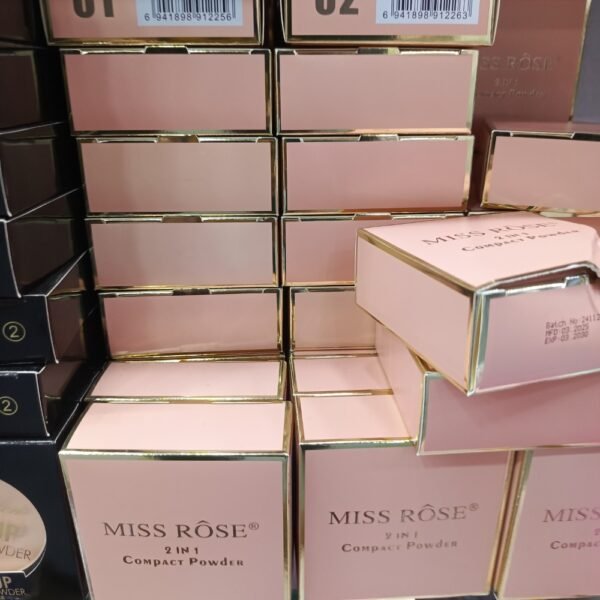 Miss Rose 2 in 1 compact powder